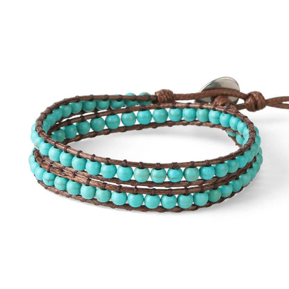 bracelet indien turquoise
