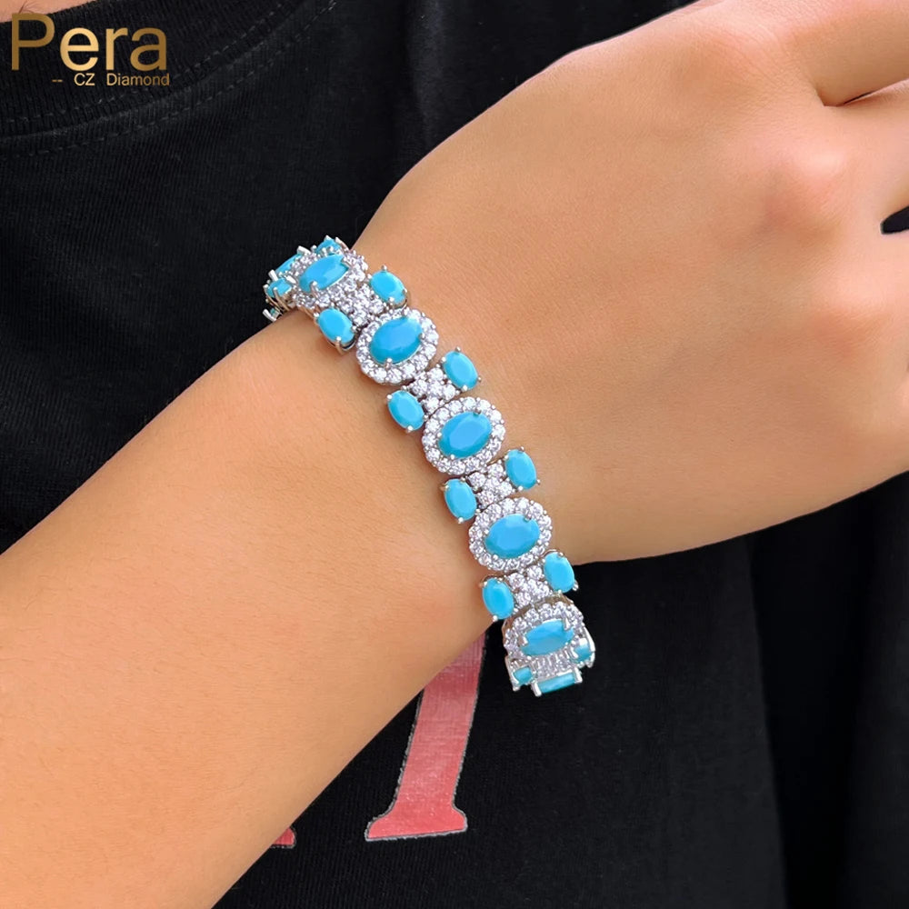 Bracelet Bleu Turquoise