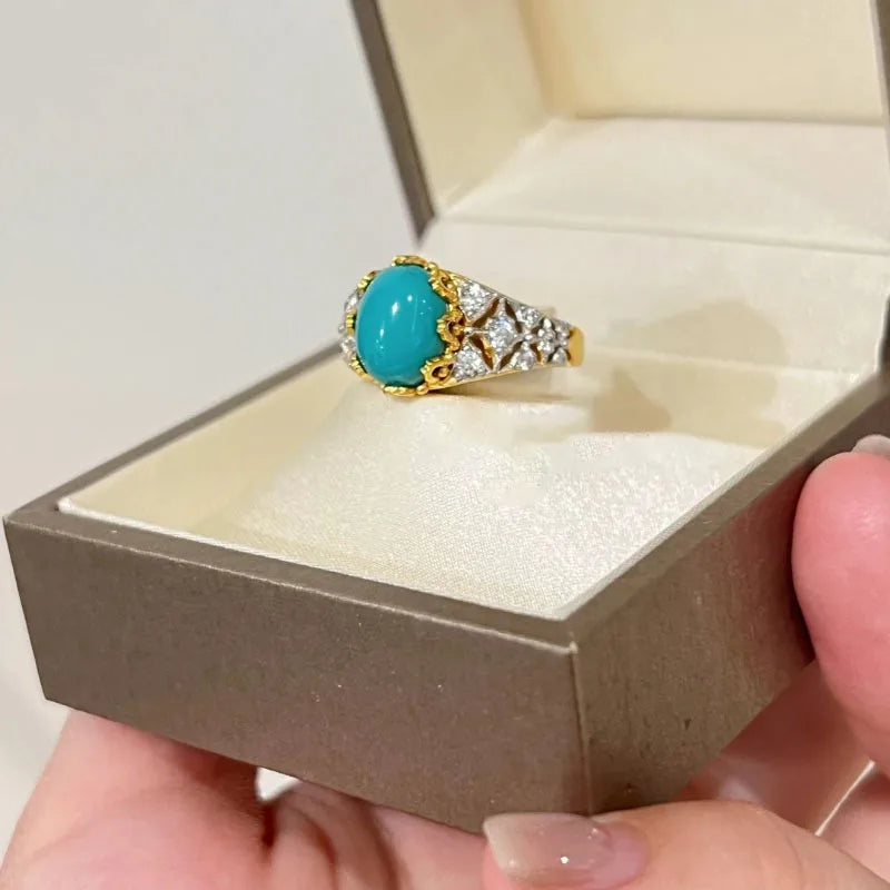 Bague Turquoise Femme