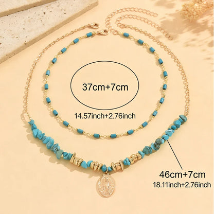 Collier Pierre Turquoise