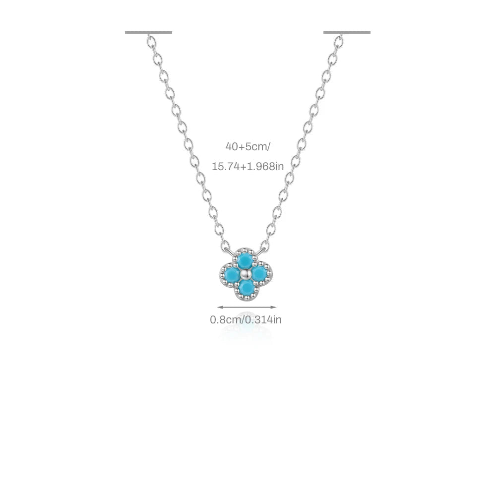 Collier Bleu Turquoise