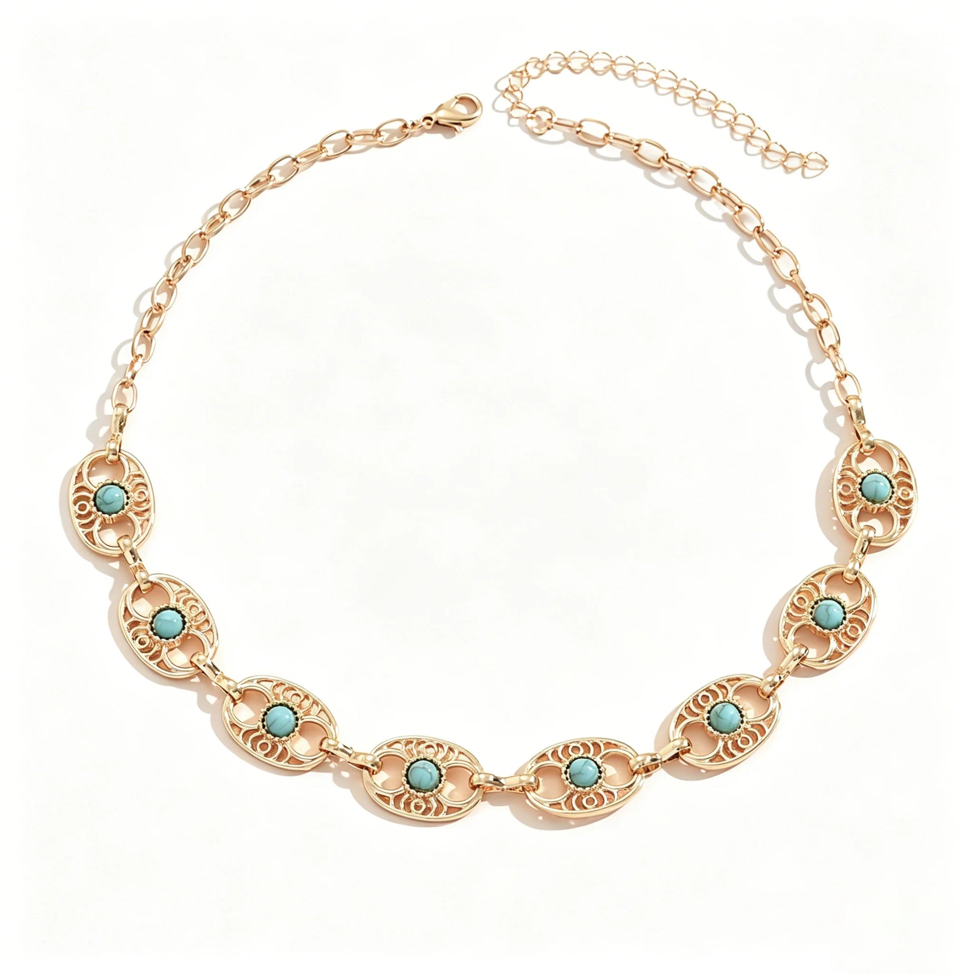 collier turquoise femme