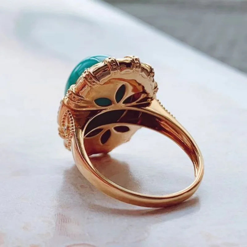 Bague Amérindienne Turquoise
