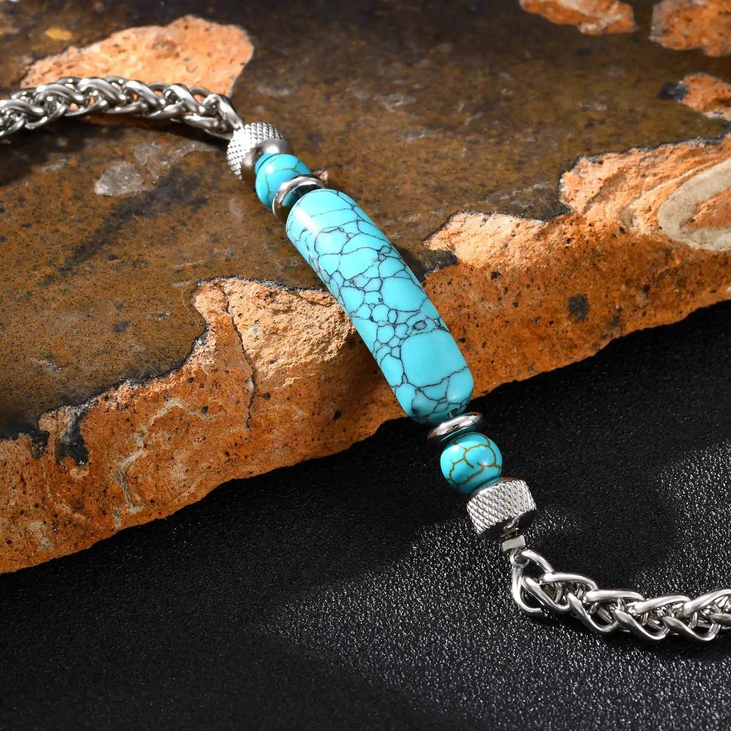 Bracelet Turquoise Homme