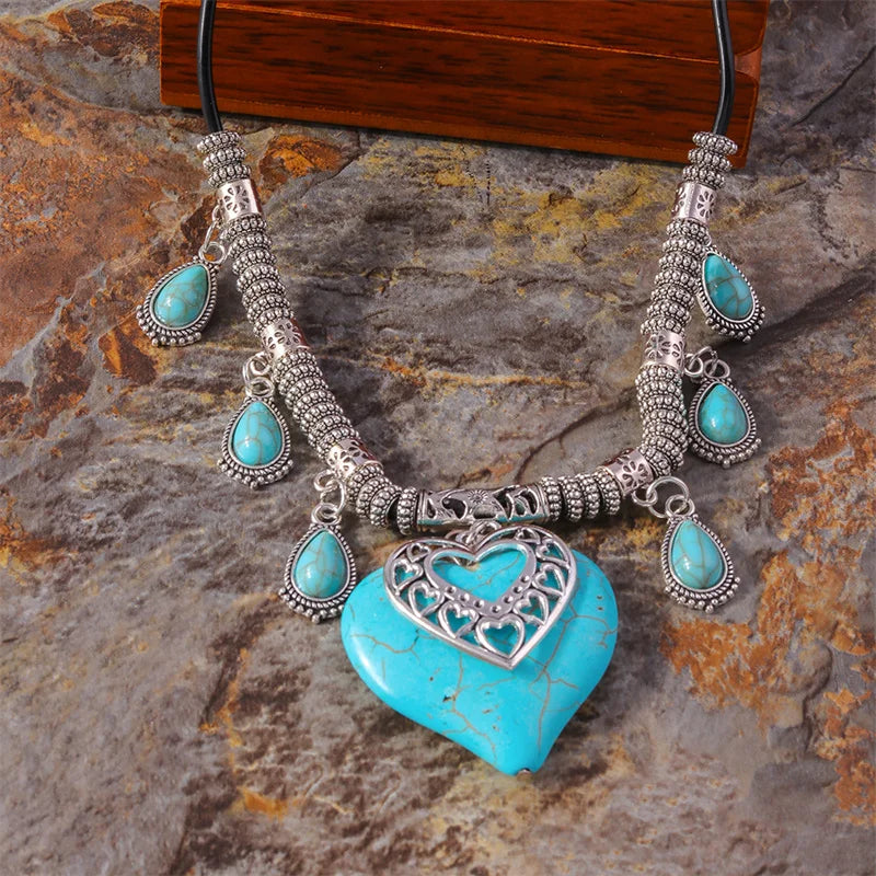 Collier Turquoise et Argent