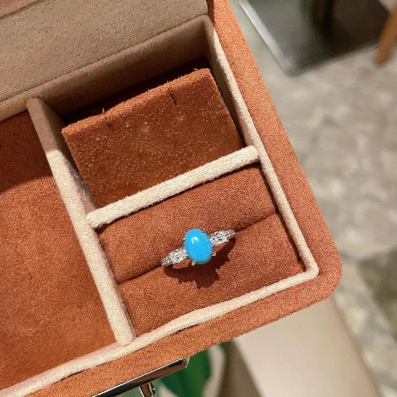 Bague Turquoise Argent