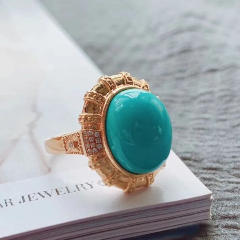 Bague Amérindienne Turquoise