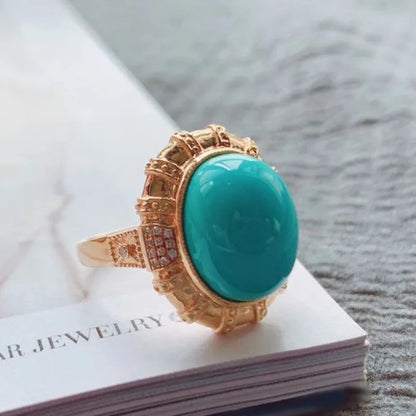 Bague Amérindienne Turquoise