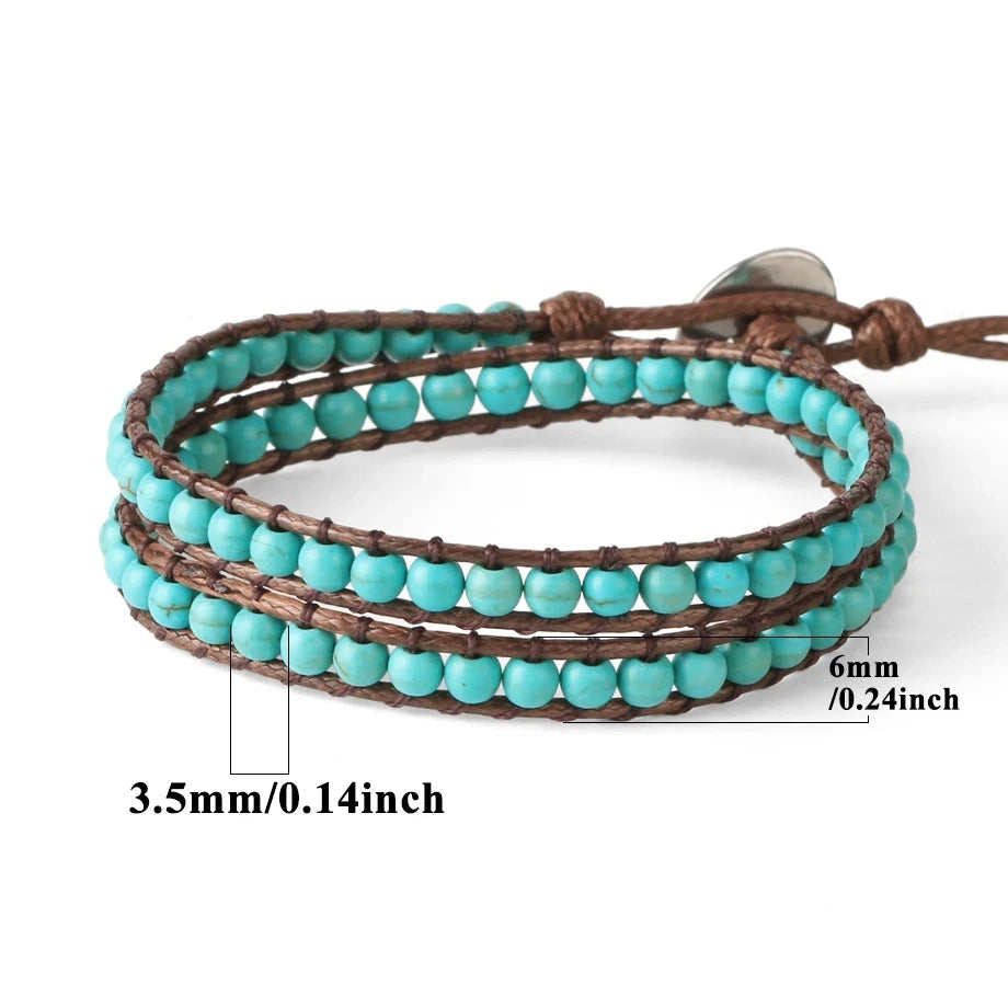 Bracelet Indien Turquoise