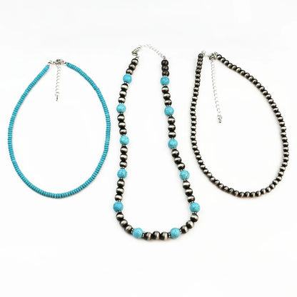 Collier Turquoise Ancien