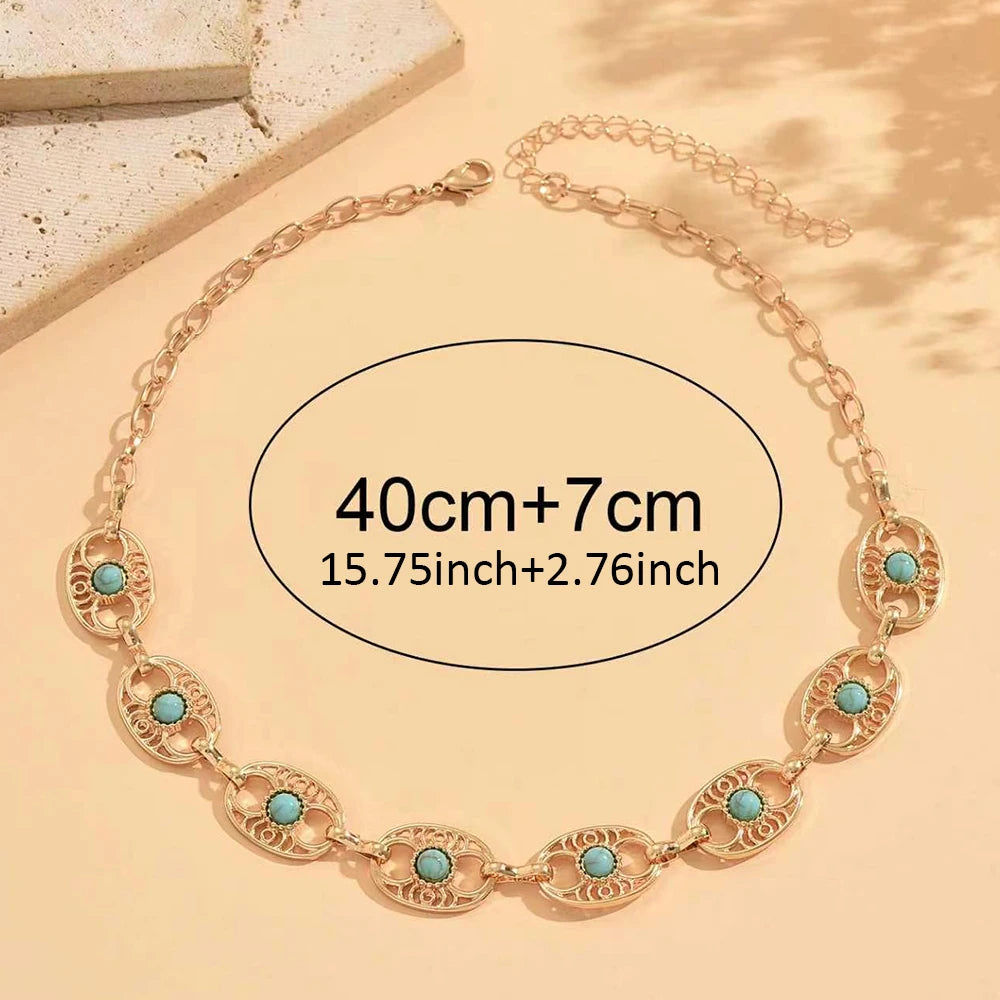 Collier Turquoise Femme