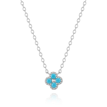 collier bleu turquoise