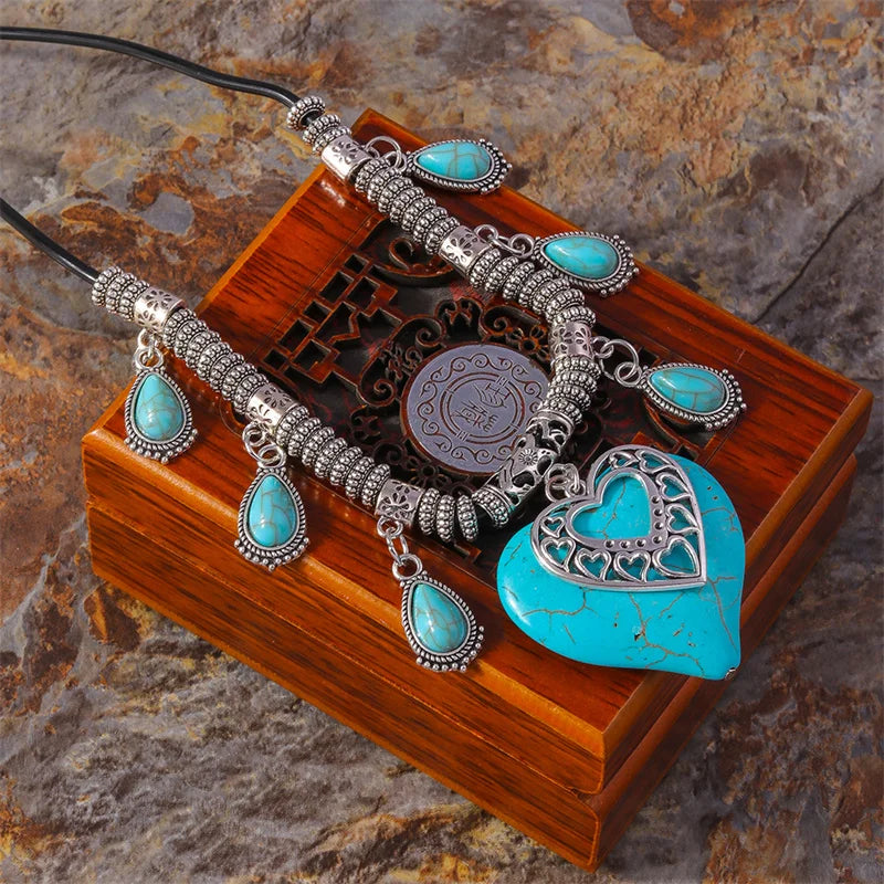 Collier Turquoise et Argent