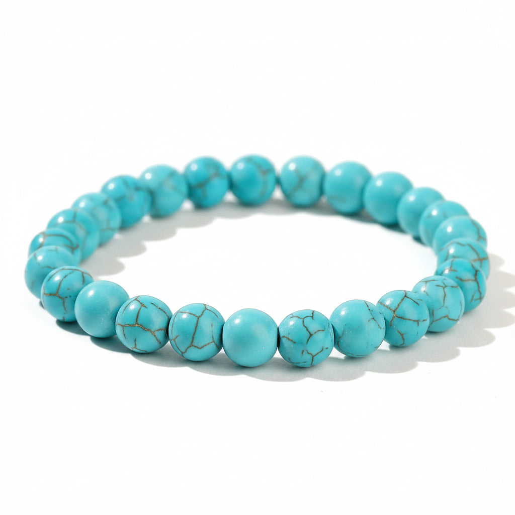 bracelet pierre turquoise
