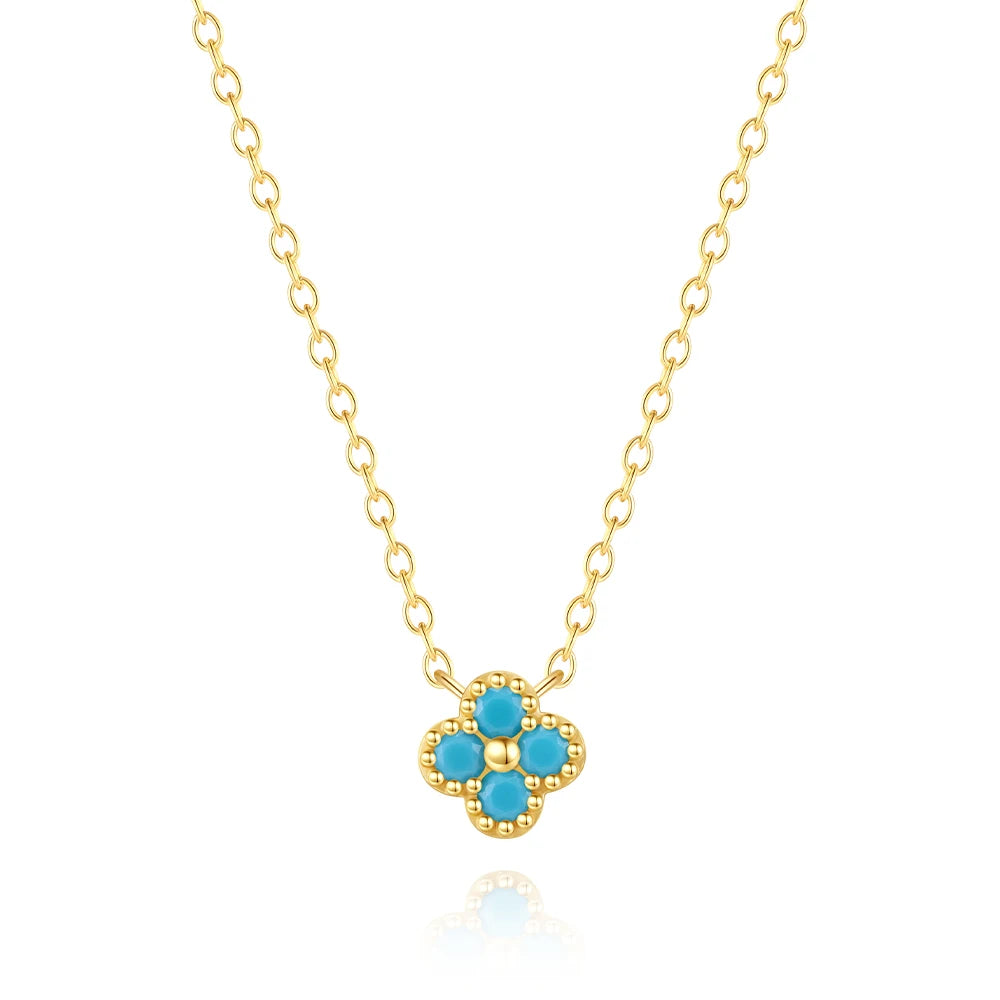 Collier Bleu Turquoise