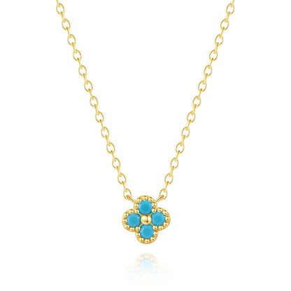 Collier Bleu Turquoise