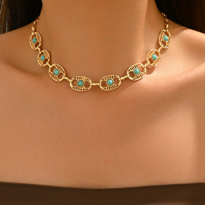 Collier Turquoise Femme