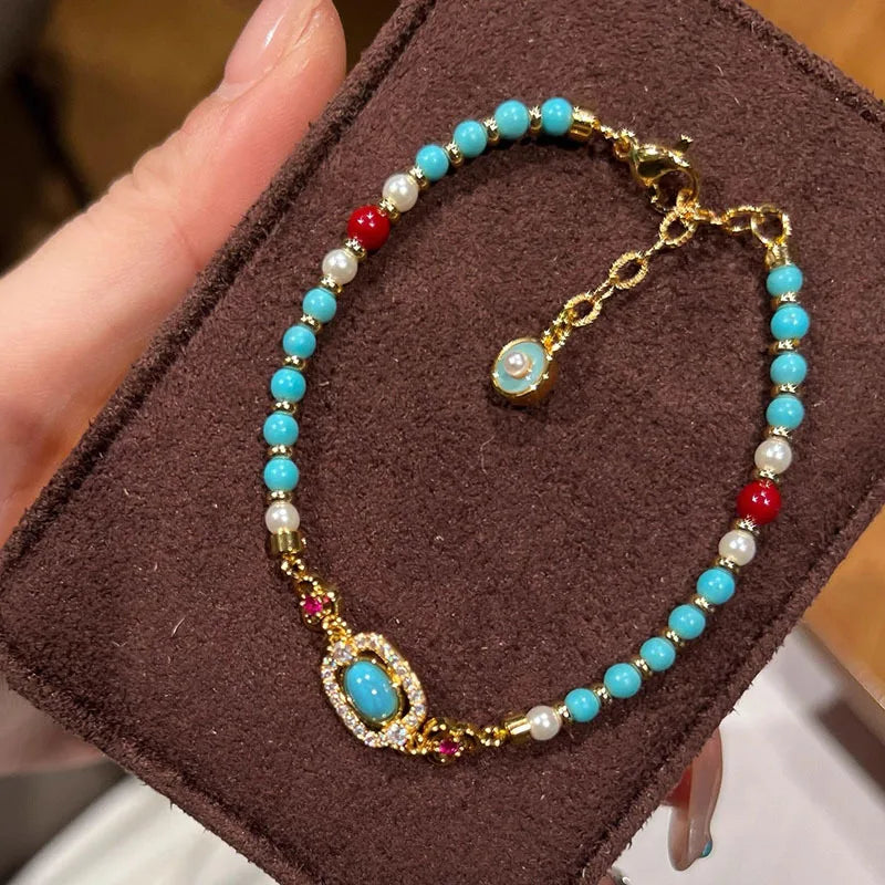 Bracelet Turquoise Femme