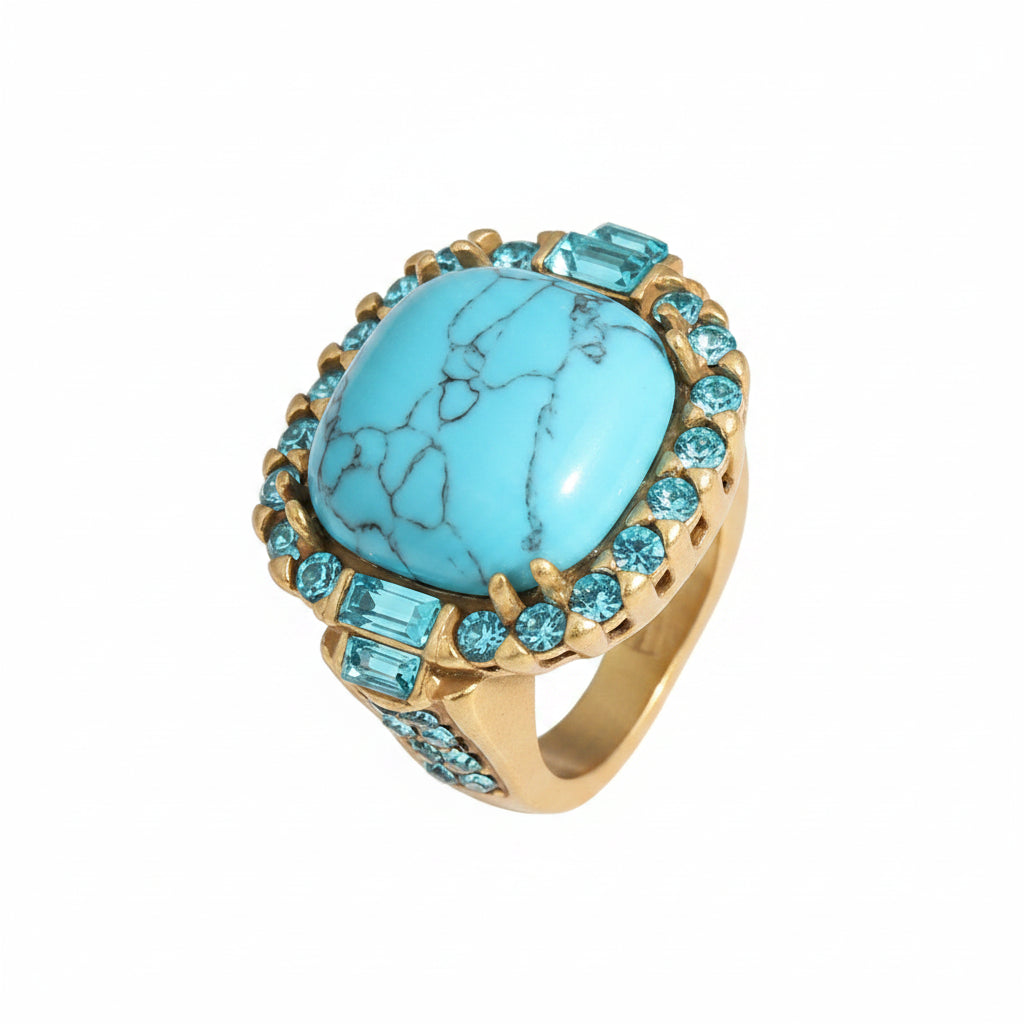 Bagues Pierre Turquoise