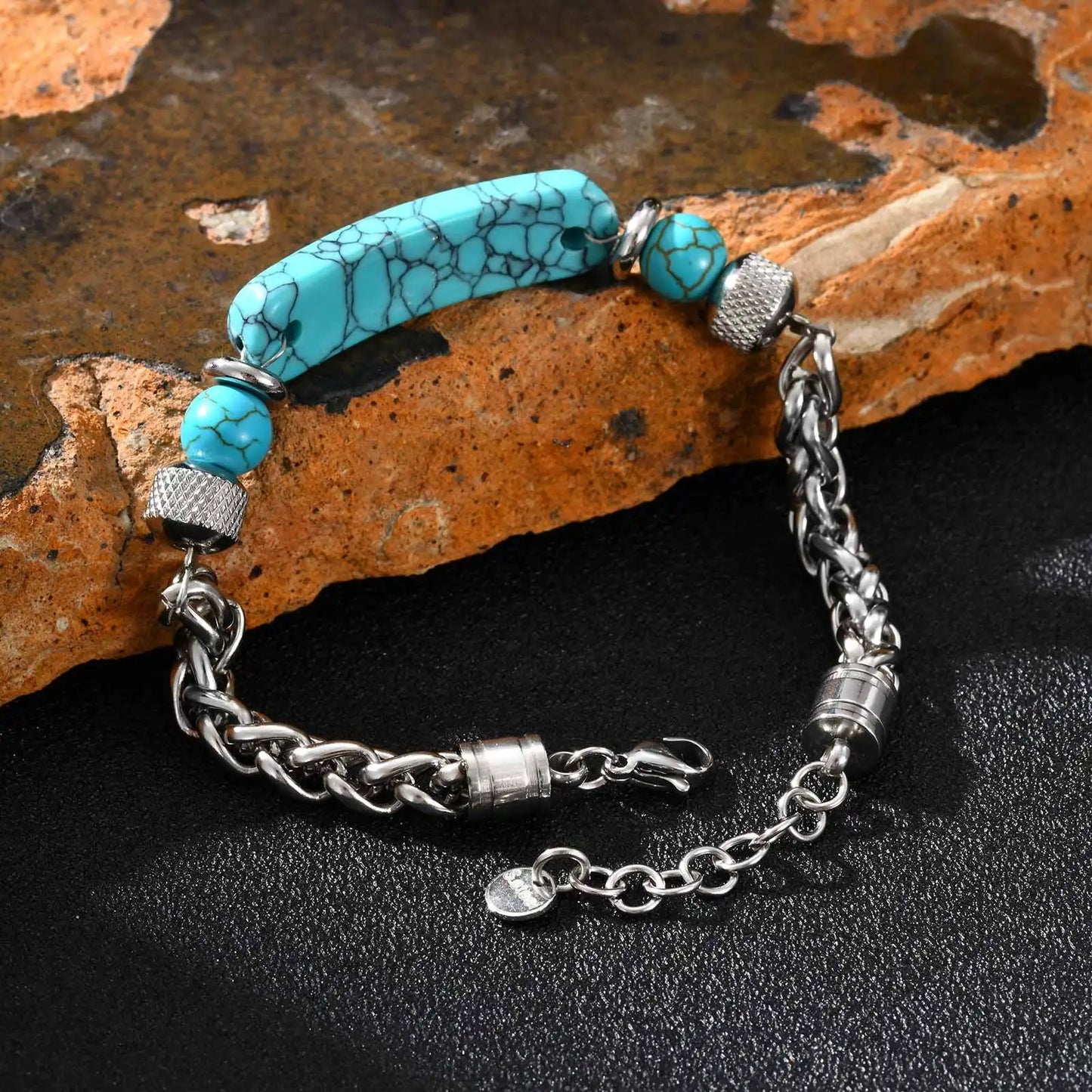 Bracelet Turquoise Homme