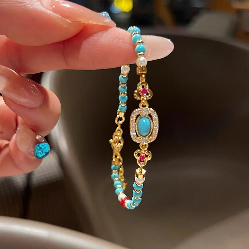 Bracelet Turquoise Femme