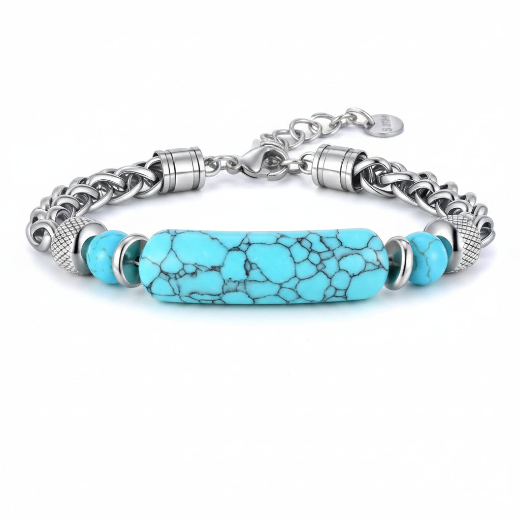 bracelet turquoise homme