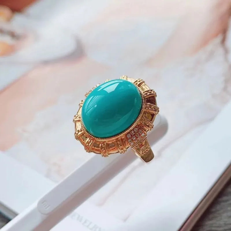 Bague Amérindienne Turquoise